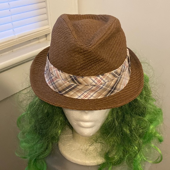 Retro 7 Fedora style hat 100% paper China - Picture 1 of 12